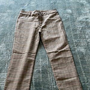 Plaid pants
